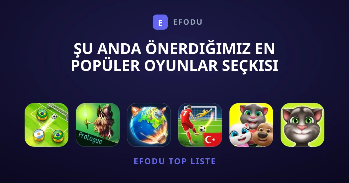 Şu Anda Önerdiğimiz En Popüler Oyunlar Seçkisi